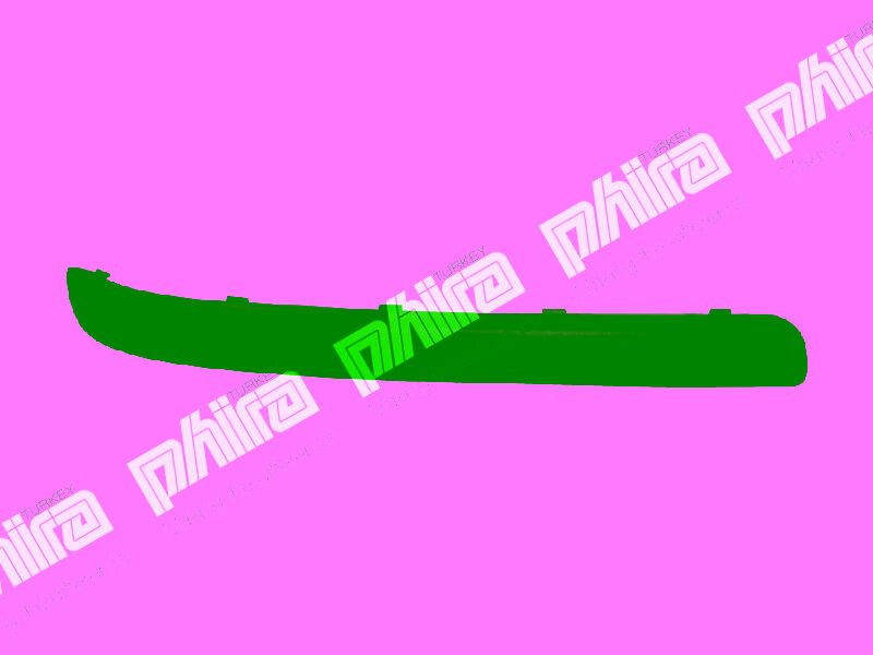 TAMPON BANDI ARKA SOL SİYAH OPEL CORSA C 2003-2006