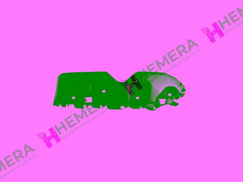 TAMPON BRAKETİ ÖN SAĞ DACIA DUSTER 2010>