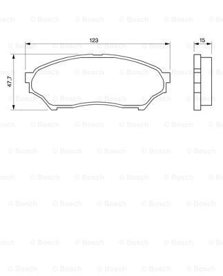 FREN BALATASI ON PAJERO 1.8-2.0 99-05