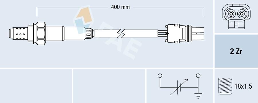 OKSIJEN SENSORU RENAULT CLIO I 96> 1.2 TWINGO I...