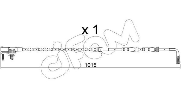 ARKA BALATA FİŞİ (İKAZ KABLOSU) LANDROVER RANGEROV...