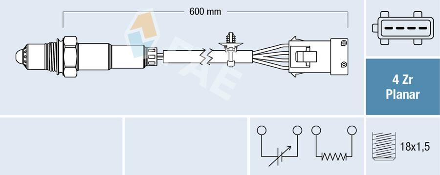OKSİJEN SENSÖRÜ (ÖN) P207-P208-P308-P508-P3008-P50...