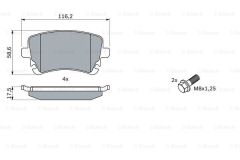 FREN BALATASI ARKA T5-T6  04-