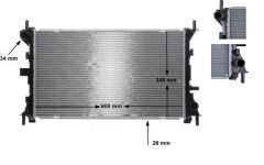 SU RADYATORU [BRAZING] FOCUS 2.0 ZETEC-E 98-04