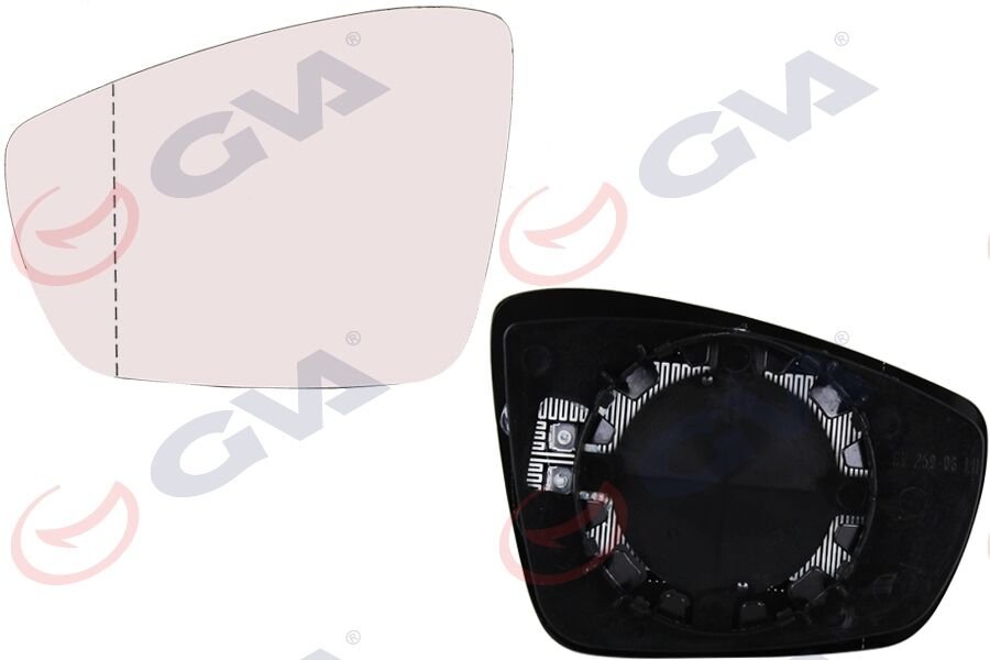 AYNA CAMI SOL POLO 09> ISITMALI+ASFERİK VM-388A...