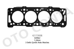 SKC 3 DELİK 1.34m ÇELİK P206-P306-PARTNER-BERLINGO...