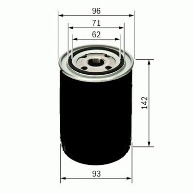 YAĞ FİLTRESİ FORD RANGER 98>06 2.5 TD - NISSAN ...