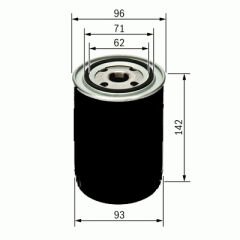 YAĞ FİLTRESİ FORD RANGER 98>06 2.5 TD - NISSAN ...