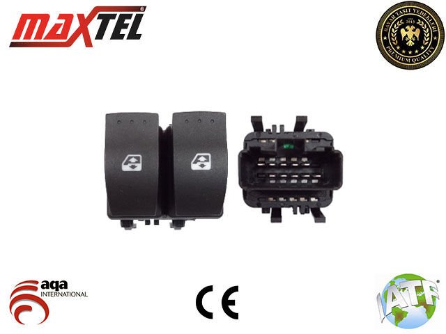 CAM KALDIRMA ANAHTARI MEGANE II MASTER ÖN SOL 10 P...