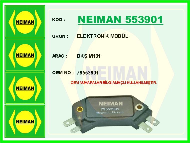 ELEKTRONİK MODÜL DKŞ M131