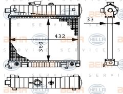 SU RADYATORU KLIMASIZ W202-208-210 M111 94-02
