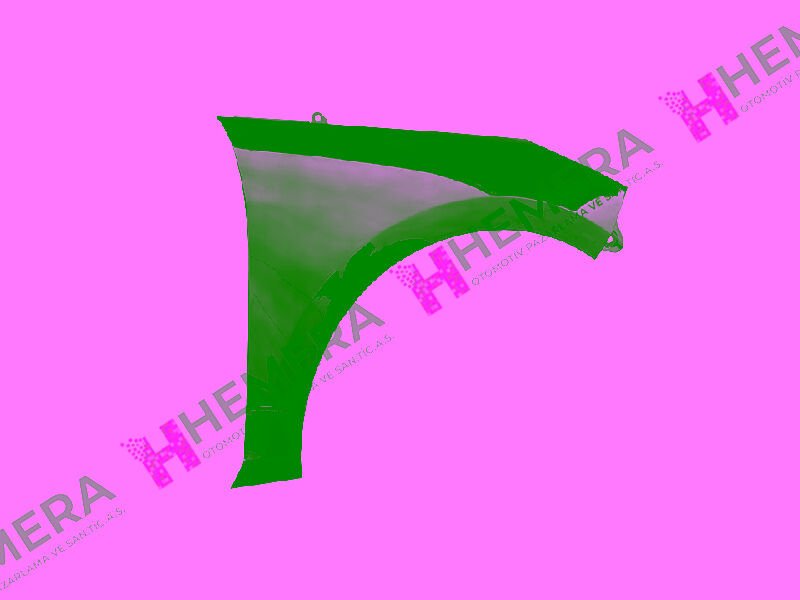 ÇAMURLUK ÖN SAĞ SAC SİNYAL DELİKSİZ FORD FIESTA 2...