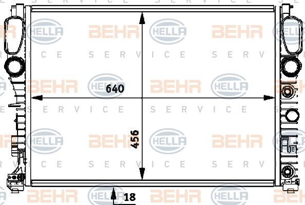 SU RADYATORU W211-219 M112 02-09