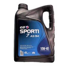 MOTOR YAĞI ELF SPORTI 7 A3/B4 10W40 3B 4 LİTRE