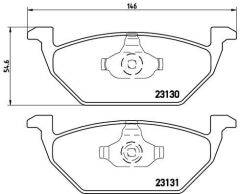 ÖN BALATA GOLF IV BORA (97-6.05) POLO 99=> OCTA...