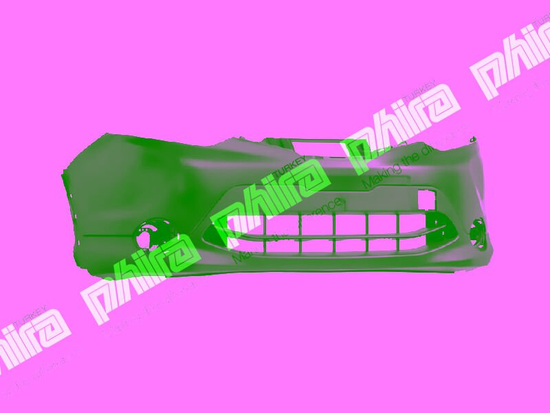 TAMPON ÖN SİSLİ SİYAH NISSAN QASHQAI 2014-2017 620...