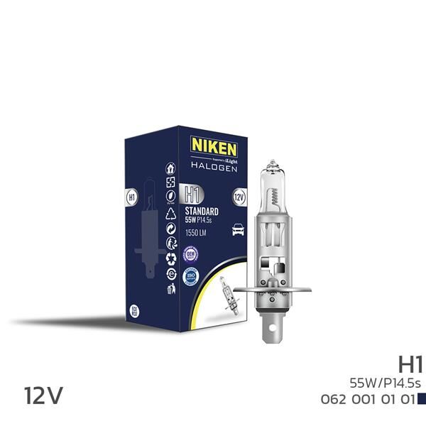 NIKEN H1 55W HALOJEN AMPUL P14.5s (12V)