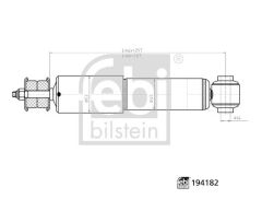 ÖN AMORTİSÖR SAĞ/SOL TRANSPORTER T4 CARAVELLA (91-...