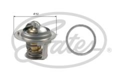 TERMOSTAT 88 °C  FIAT SEDICI -SUZIKI GRAND VITARA SX4  1,6  06-