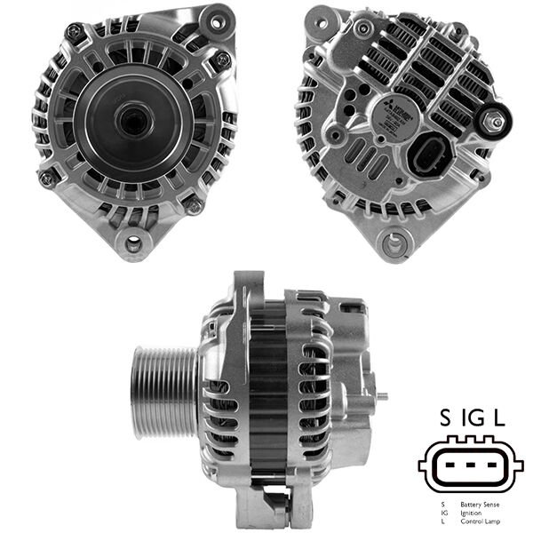 ALTERNATOR 24V 90 AMP IVECO 190-260-340-380-400-41...