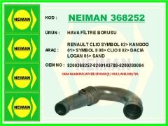 HAVA FİLTRE BORUSU RENAULT CLIO SYMBOL 02> KANG...