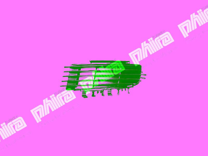 SİS FAR KAPAĞI ÖN SAĞ SİSSİZ SİYAH OPEL VECTRA C 2...