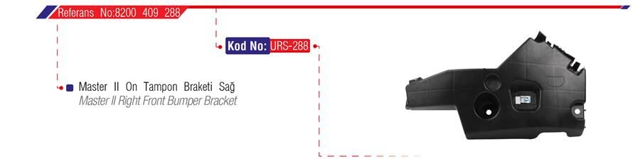 ÖN TAMPON BAĞLANTI BRAKETİ SAĞ MASTER II (04-10)