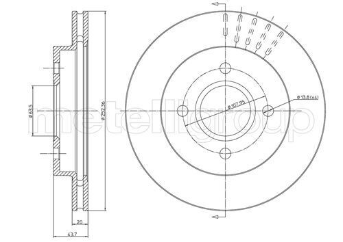 ARKA FREN AYNASI MONDEO II 93>96 SCORPIO 94>...