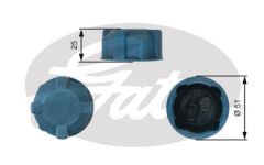 RADYATOR YEDEK SU DEPO KAPAGI ALBEA PALIO DOBLO  BRAVA MAREA ALFA  1.2-1.3 MJTD-1.6 JTDM-1.9 JTD  01-