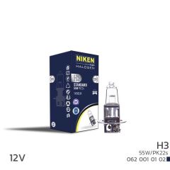 NIKEN H3 55W HALOJEN AMPUL PK22s (12V)