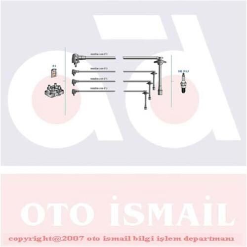 BUJİ KABLO TK COROLLA 1.6 ie 4AFE-AE100 (92-98)