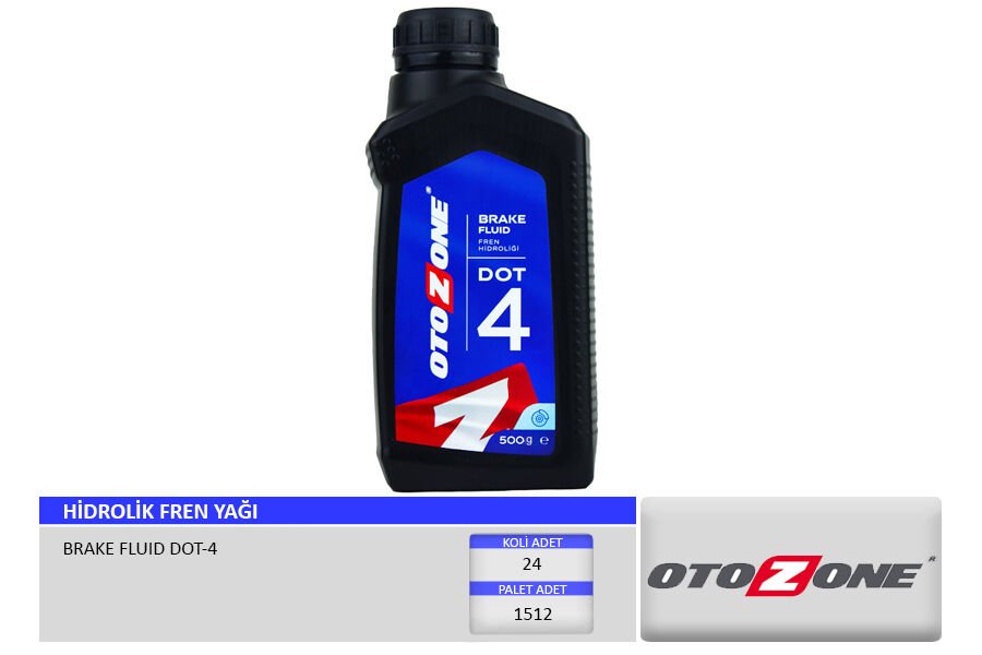 HİDROLİK FREN YAĞI DOT-4 500g