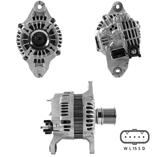 ALTERNATOR 24V 110 AMP VOLVO-RENAULT