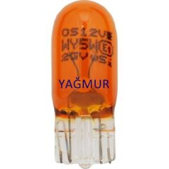 TURUNCU AMPÜL 24V B.DİPSİZ 5W