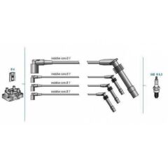 BUJİ KABLO TK CLIO 1.4ei 8V 99=>-LOGAN 1.6 16V ...