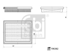 HAVA FILTRESI RENAULT AUSTRAL 24> RAFALE 24>...