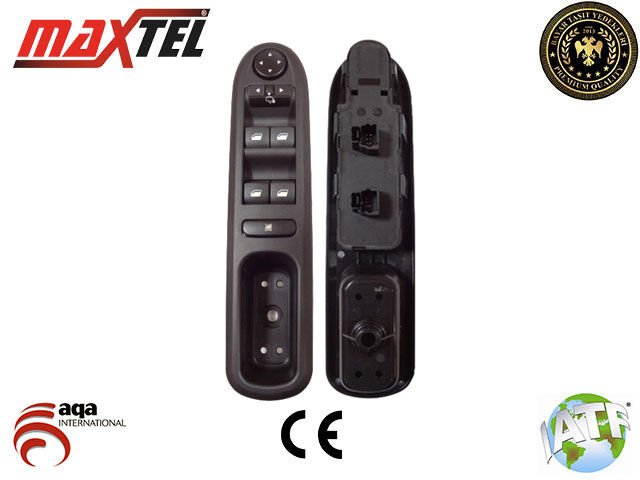 CAM KALDIRMA ANAHTARI PEUGEOT 407 ÖN SOL ÇİFT SOKE...