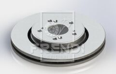 ÖN FREN DİSKİ (HAVA KANALLI) HONDA CR-V 2,0L R20A2...