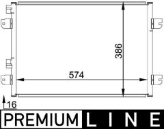 KLIMA RADYATORU MEGANE I SCENIC I LOGAN SANDERO DUSTER 1.6 -1.5 96-