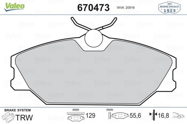 ÖN FREN BALATASI RENAULT MEGANE 99> LAGUNA 95&g...