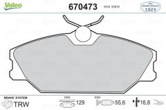 ÖN FREN BALATASI RENAULT MEGANE 99> LAGUNA 95&g...