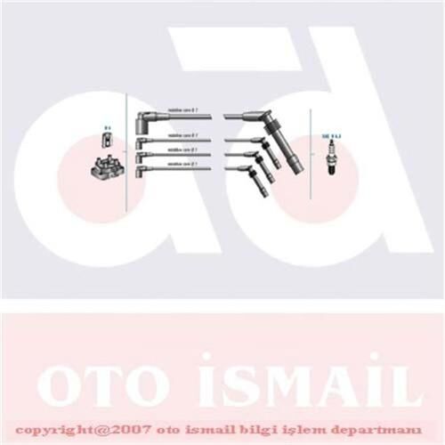 BUJİ KABLOSU TAKIMI OPEL CORSA B-COMBO B (93>00...