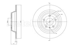 FREN DİSKİ ARKA FORD MONDEO 14>