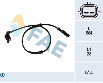 ABS KABLOSU SENSORU ARKA SAG DUSTER 11>