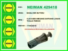 BAGAJ ISIK BUTONU CLIO II-BBO-MEGANE-SAFRANE-LOGAN...