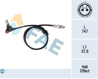 ABS SENSOR KABLO ARKA SAG KANGOO