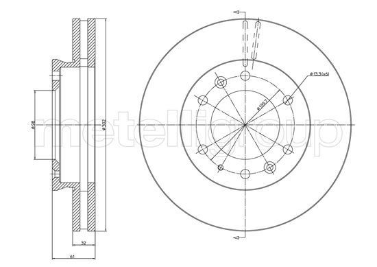 ON FREN DISKI FORD RANGER TKE 2.2-3.2 11> – MAZ...