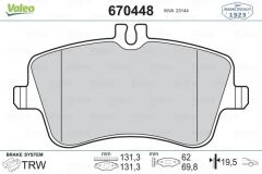 FREN BALATASI ON MERCEDES W202 W203 CL203 C209 R17...