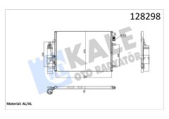 KLİMA (KONDERSERİ) RADYATÖRÜ RENAULT CLİO II 98>...
