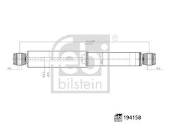 ARKA AMORTİSÖR L/R VW AMAROK 2.0 TDI 2012=>